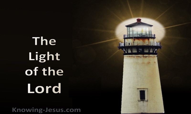 Numbers 6:25 The Light Of The LORD (devotional)08:06 (cream)